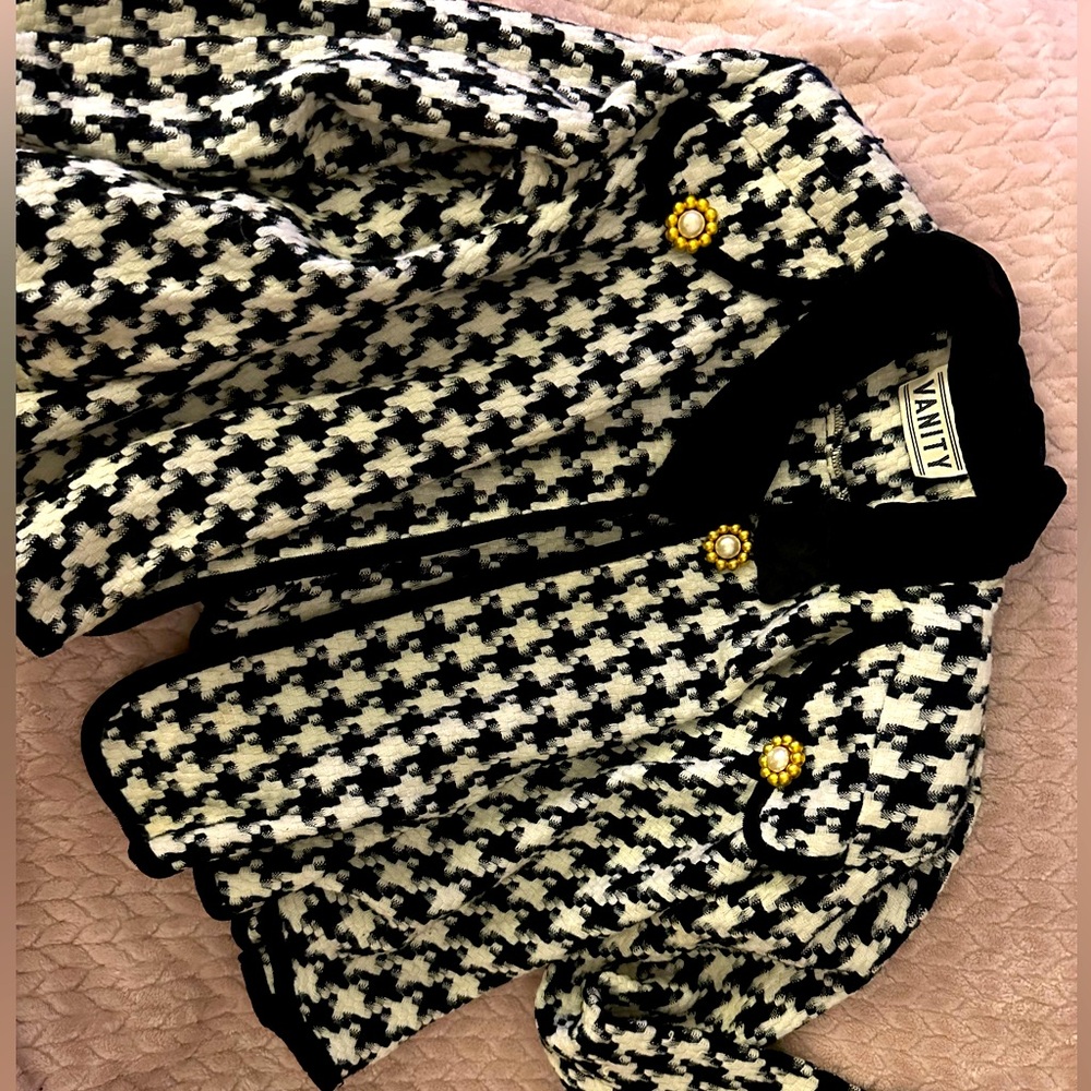 Vintage Vanity sweater jacket